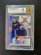 2015-16 Spectra Devin Booker Rc Rookie Jersey Auto Prizm Graded Bgs #112 Suns