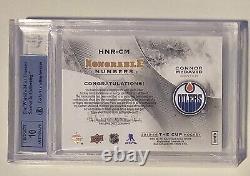 2015-16 The Cup Connor McDavid RC Honorable Numbers /97 BGS 9 Auto 10