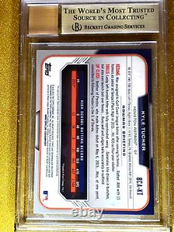 2015 Bowman Chrome Auto Kyle Tucker Rookie Draft Autograph BGS 9.5 TRUE Gem Mint