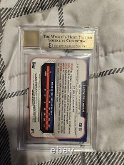 2015 Bowman Chrome Prospect Auto Cody Bellinger BGS 9.5 / 10 1st Bowman