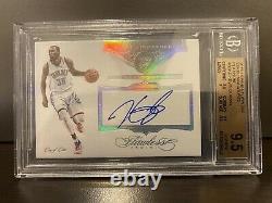2015 FLAWLESS SUPER SIGN PLATINUM KEVIN DURANT 1 OF 1 BGS 9.5 Gem Mint / Auto 10