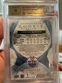 2015 The Cup Exquisite Connor McDavid RPA RC Rookie /97 BGS 9.5 10 Auto