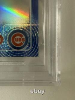2015 Topps Chrome Kris Bryant Blue Refractor RC Auto 106/150 BGS 9.5/10