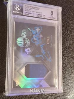 2015 Topps Diamond Autograph Tony Dorsett Jersey /20 BGS 9 Mint With Gem 10 Auto