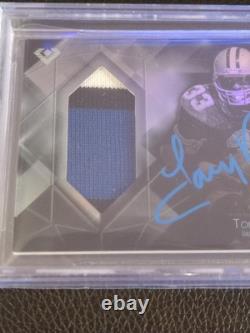 2015 Topps Diamond Autograph Tony Dorsett Jersey /20 BGS 9 Mint With Gem 10 Auto