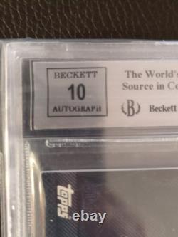 2015 Topps Diamond Autograph Tony Dorsett Jersey /20 BGS 9 Mint With Gem 10 Auto