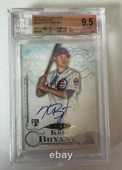 2015 Topps Five Star Auto Kris Bryant #FSA-KB Rookie Auto BGS 9.5