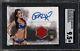 2015 Topps Wwe Undisputed Autograph Relic Brie Bella Auto Bgs 9.5