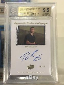 2016-17 UD Exquisite Collection BEN SIMMONS /99 Auto RC graded BGS 9.5/10 Gem