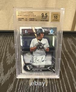 2016 Bowman Chrome 1st Prospect FERNANDO TATIS JR AUTO #CPA-FT BGS-9.5 / 10