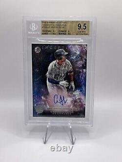 2016 Bowman Inception AARON JUDGE Prospect Auto BGS 9.5 with10 Auto on card