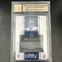 2016 Panini Contenders Dak Prescott #22 Rookie Of The Year Auto BGS 9.5 Auto 10