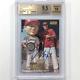 2016 Topps Stadium Club Mike Trout On-card Autograph Gold /25 Bgs 9.5 With 10 Auto
