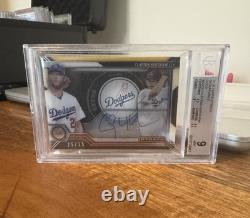 2016 Topps Strata Signatures Clayton Kershaw GOLD Parallel #25/25 BGS 9/10 Auto