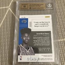 2017-18 Encased Jonathan Isaac Rc Red On-card Auto Autograph #7/25 Bgs 9.5 / 10