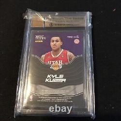 2017-18 Kyle Kuzma Totally Certified GOLD /10 Rookie Roll Call Auto BGS 9.5