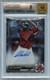 2017 Bowman Chrome #cpa-jc Jazz Chisholm Autograph Rookie Rc, Bgs 9 With 10 Auto