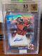 2017 Bowman Chrome Blue Ref. 1st Auto Jazz Chisholm #'d 085/150 Bgs 9.5/10