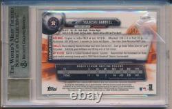 2017 Bowman Chrome Rookie Autograph Gold Yulieski Gurriel RC Auto /50 BGS 9.5