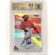2017 Bowman's Best Jo Adell Rc Refractor Rookie Autograph Bgs 9.5 X4 With 10 Auto