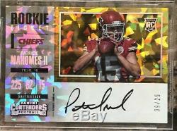 2017 Contenders Patrick Mahomes Cracked Ice Rookie RC Auto /25 BGS 9 Mint 10 AU