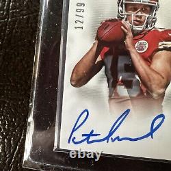 2017 National Treasures PATRICK MAHOMES 12/99 Rookie Patch Auto BGS PSA Signed