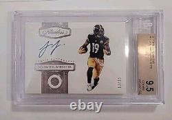 2017 Panini Flawless JuJu Smith-Schuster Auto BGS 9.5 # 13/15 STEELERS