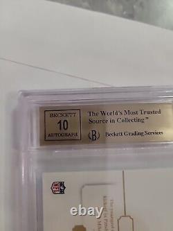 2017 Panini Flawless JuJu Smith-Schuster Auto BGS 9.5 # 13/15 STEELERS