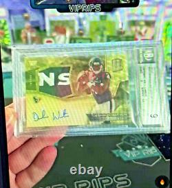 2017 Spectra Deshaun Watson 1/1 Gold Vinyl Prizm Rookie Patch Auto Bgs 9 Auto 10