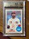 2017 Topps Heritage Red Ink Real One Autograph /68 Bgs 9.5 Auto Joey Votto Reds