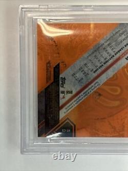 2017 Topps High Tek Corey Seager On Card Auto BGS 9.5 Autograph 10