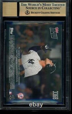 2017 Topps Now Aaron Judge Blue Auto BGS 9.5 Gem Autograph #336B Yankees 26/49