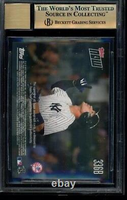 2017 Topps Now Aaron Judge Blue Auto BGS 9.5 Gem Autograph #336B Yankees 8/49