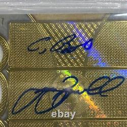 2017 Topps Triple Threads Biggio Bagwell Altuve Patch Auto Autograph /27 Bgs 9.5