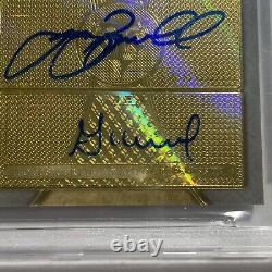 2017 Topps Triple Threads Biggio Bagwell Altuve Patch Auto Autograph /27 Bgs 9.5