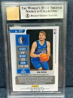 2018-19 Luka Doncic Contenders Auto Rookie Ticket BGS 9 Mint with10 AUTO #52/65