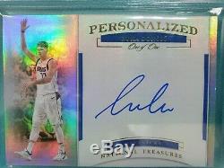 2018-19 National Treasures Luka Doncic 1/1 Rookie Auto Rc Bgs 9.5 10 Autograph J