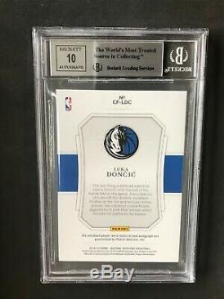 2018-19 National Treasures Luka Doncic Clutch Factor RC Patch Auto 51/99 BGS 9