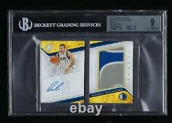 2018/19 Opulence Luka Doncic Rookie Patch Auto RPA 09/25 BGS 9/10 Autograph