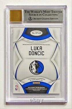 2018-19 Panini Certified Potential LUKA DONCIC Rookie On-Card Auto BGS 9/10 Mint