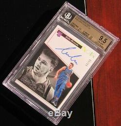 2018 BGS 9.5/10 Pristine 1/1 LUKA DONCIC NOIR Platinum AUTO/Autograph RC 54/99