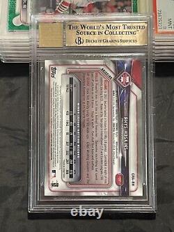 2018 Bowman Chrome ATOMIC #29/100 Rookie RHYS HOSKINS Autograph BGS 9.5 Auto 10