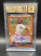2018 Bowman Chrome Hunter Greene Orange Shimmer Auto /25 Bgs 9.5 1st Bowman Reds