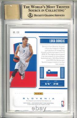 2018 Contenders Draft #126 Luka Doncic BGS 9.5 GEM MINT AUTO 10 autograph RC