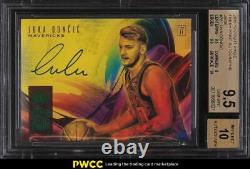 2018 Court Kings Fresh Paint Jade Luka Doncic ROOKIE RC AUTO #28 BGS 9.5 GEM