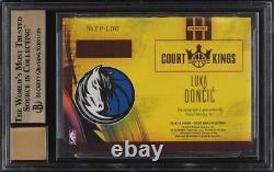 2018 Court Kings Fresh Paint Jade Luka Doncic ROOKIE RC AUTO #28 BGS 9.5 GEM