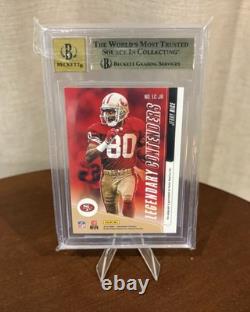 2018 Panini Contenders JERRY RICE Legendary AUTO Gold #8/10 BGS-9.5 10