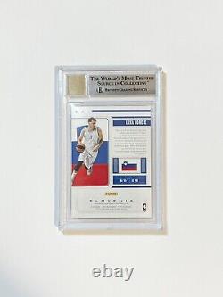 2018 Panini Contenders Luka Doncic Draft Ticket Autograph Rc /99 Bgs 9 Auto 10