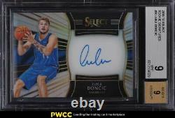 2018 Select Signatures Silver Luka Doncic ROOKIE RC AUTO /199 #30 BGS 9 MINT
