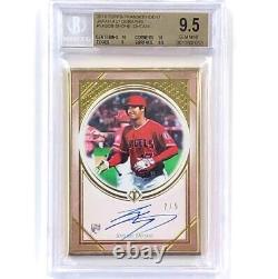 2018 Topps Transcendent RC Shohei Ohtani autograph /5 Rookie BGS 9.5 with 10 Auto